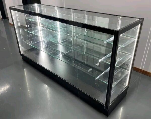 GLASS DISPLAY Color: Black, White